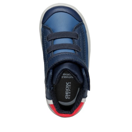 Geox Παιδικά Sneakers High Ανατομικά Μπλε Gisli B B461NA054FUC0700